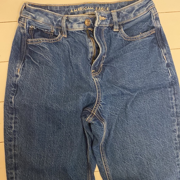 American eagle comfort waist band mom jean - size 4 long - Picture 5 of 8